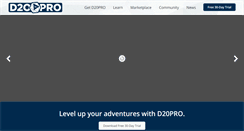 Desktop Screenshot of d20pro.com
